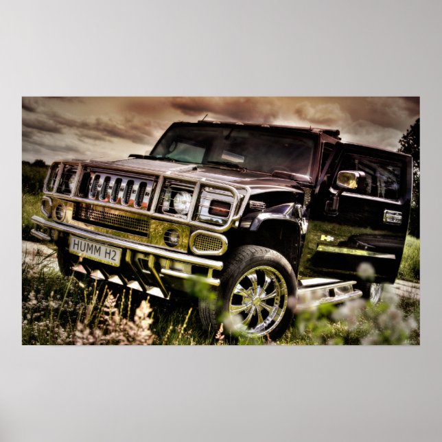 Hummer H2 Print (Front)