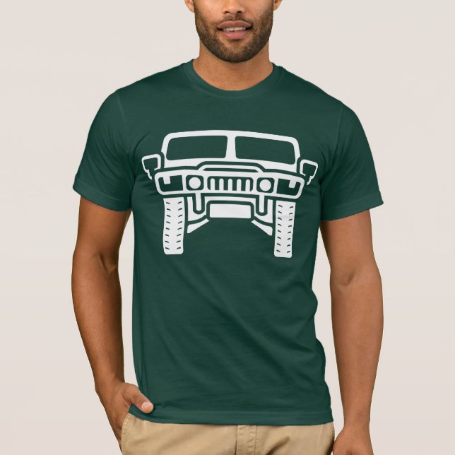 Hummer/Humvee illustration T-Shirt (Front)