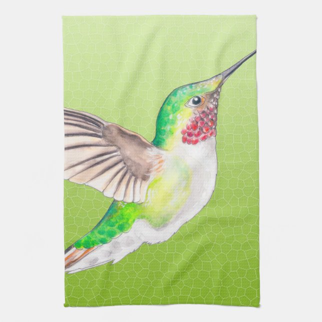 Hummer Lime Tea Towel (Vertical)