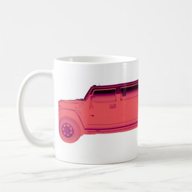 hummer limo coffee mug (Left)