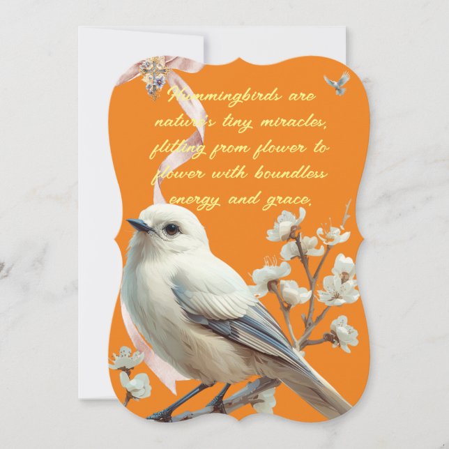 HUMMIGBIRDS CARD (Front)