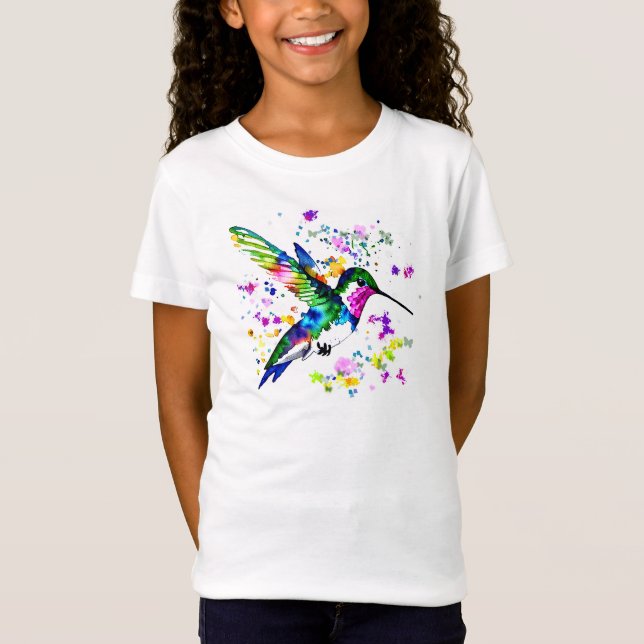 Humminbird splatter T-Shirt (Front)