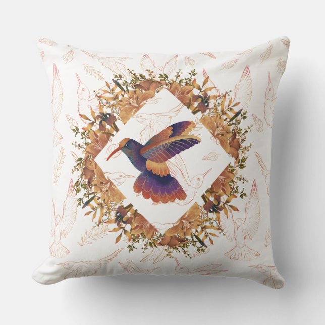 Humming Bird Cushion (Front)
