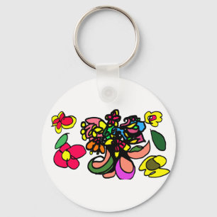 Humming bird relax spring key ring