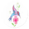 Humming Bird- Sticker