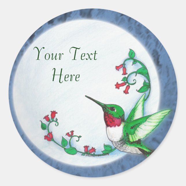 Humming Bird Stickers 2 (Front)
