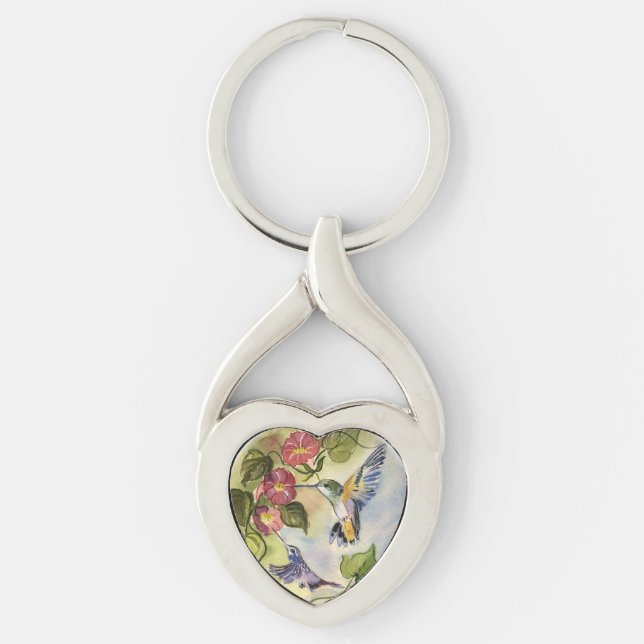 Humming Birds Key Ring (Front)