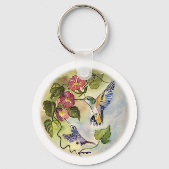 Humming Birds Key Ring (Front)