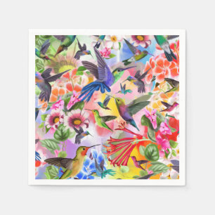 Humming Birds Napkin
