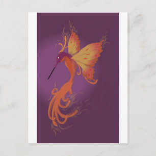 Humming Phoenix Postcard