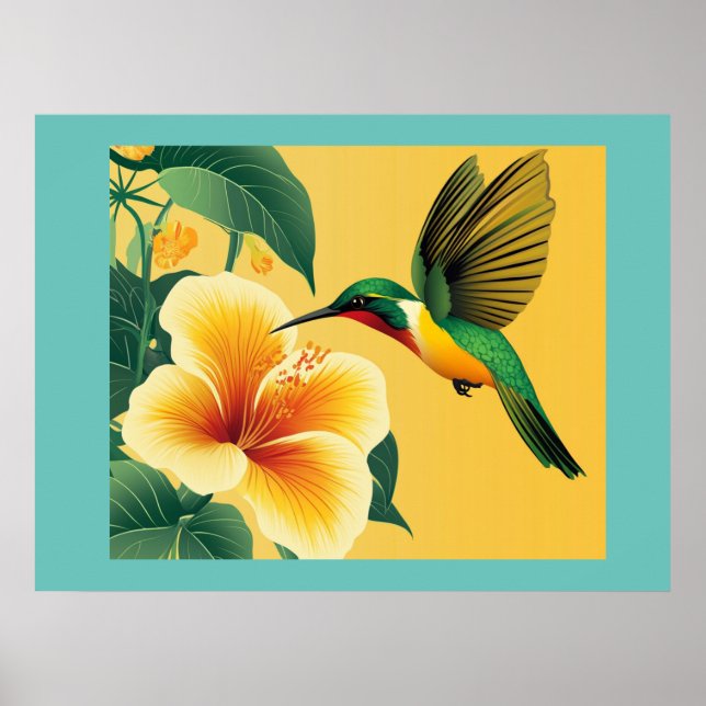  HUMMINGBIRD  #1  POSTER (Front)
