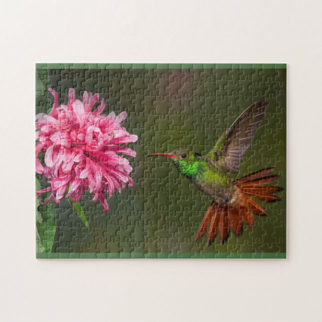 Hummingbird 250 pieces puzzle (Horizontal)
