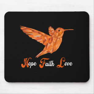 HummingBird Aml Leukaemia Awareness Mouse Pad