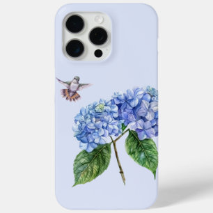 Hummingbird and Hydrangea  iPhone 15 Pro Max Case