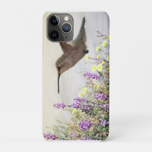 Hummingbird and Wildflowers Digital Art Case-Mate iPhone Case