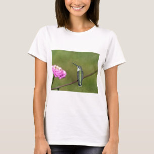 Hummingbird and Zinnia T-Shirt