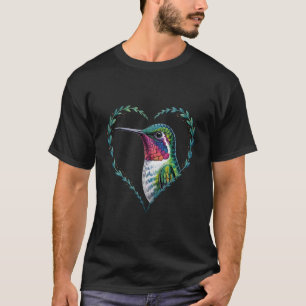 Hummingbird Animal Lover Nature Graphic Art Tropic T-Shirt