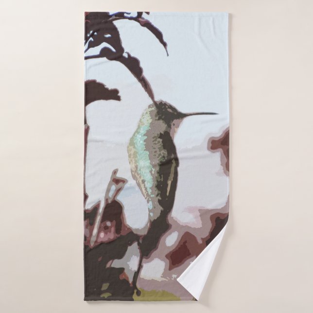 Hummingbird Bath Towel (Bath Towel)