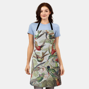 Hummingbird Bird Wildlife Classic Painting Apron