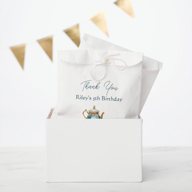 Hummingbird Birthday Tea Party Favour Bags (Party)