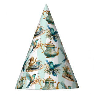 Hummingbird Birthday Tea Party Hat