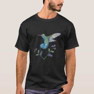 Hummingbird Blue Green Hummingbird Beautiful Origi T-Shirt
