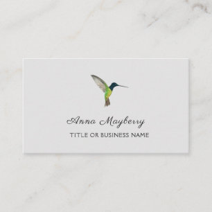 Hummingbird Business Card