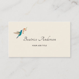 Hummingbird Business Card