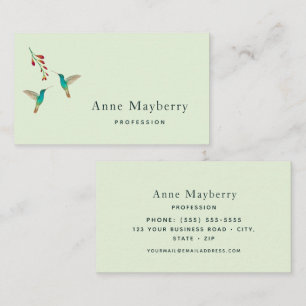 Hummingbird Business Card