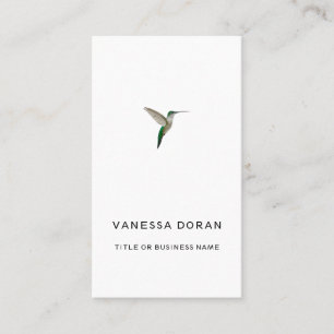 Hummingbird Business Card