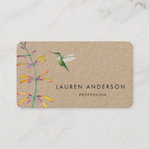 Hummingbird Business Card