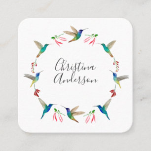 Hummingbird  Business Card