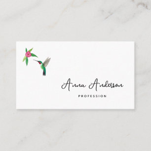 Hummingbird Business Card