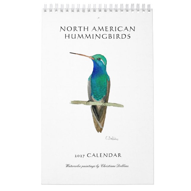 Hummingbird Calendar (Cover)