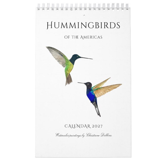 Hummingbird Calendar (Cover)
