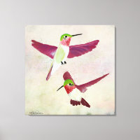Hummingbird Canvas Art