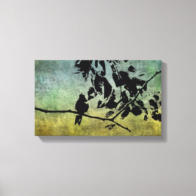 Hummingbird Canvas Print (Front)
