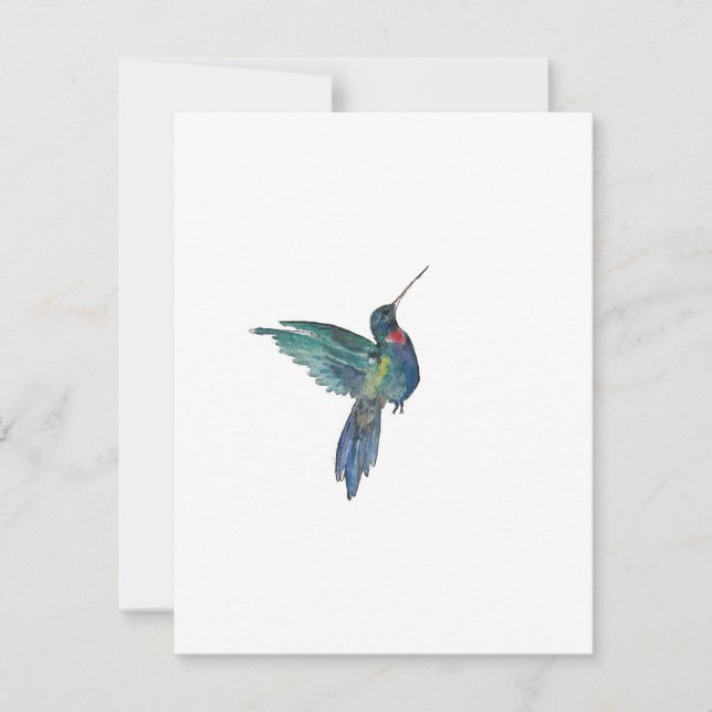 Hummingbird Card (Front)