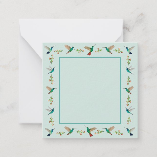 Hummingbird Card (Front)