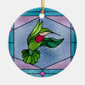 Hummingbird Ceramic Tree Decoration