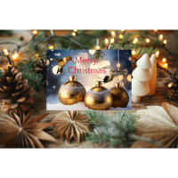 Hummingbird Christmas Card