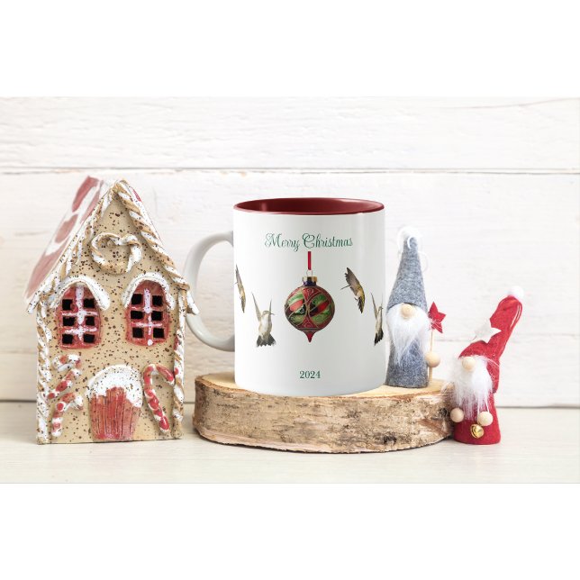 Hummingbird Christmas Coffee Cup (Creator Uploaded)
