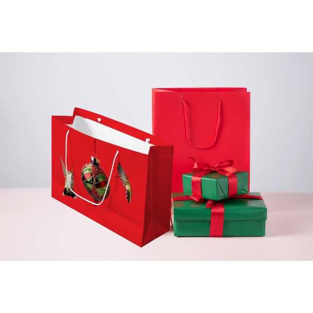 Hummingbird Christmas Gift Bag (Creator Uploaded)