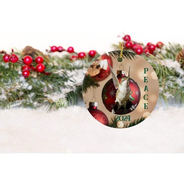 Hummingbird Christmas Ornament (Creator Uploaded)