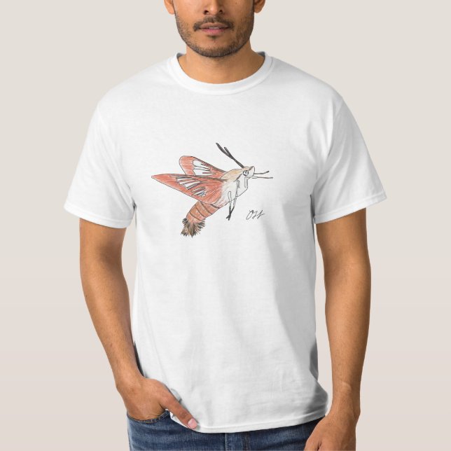 Hummingbird Clearwing Moth Shirt (Front)