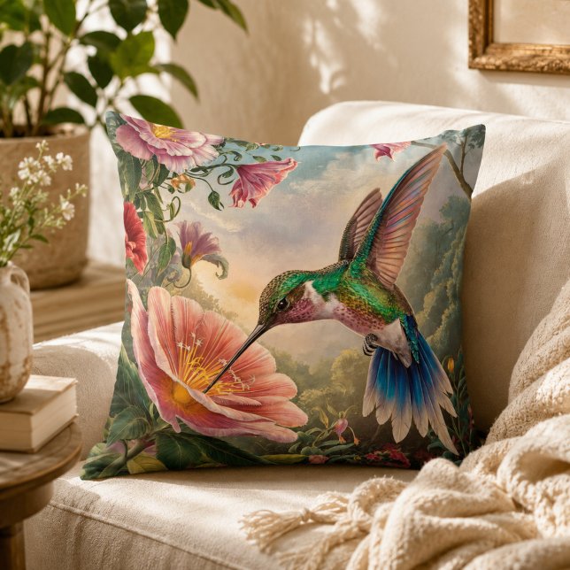 Hummingbird Collects Nectar Cushion (Creator Uploaded)