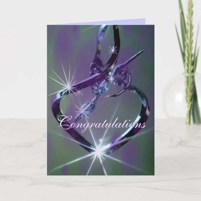 Hummingbird Congratulations - or any ocassion Card (Front)