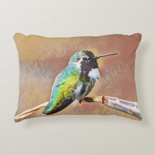 Hummingbird Decorative Cushion