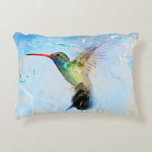 Hummingbird Decorative Cushion