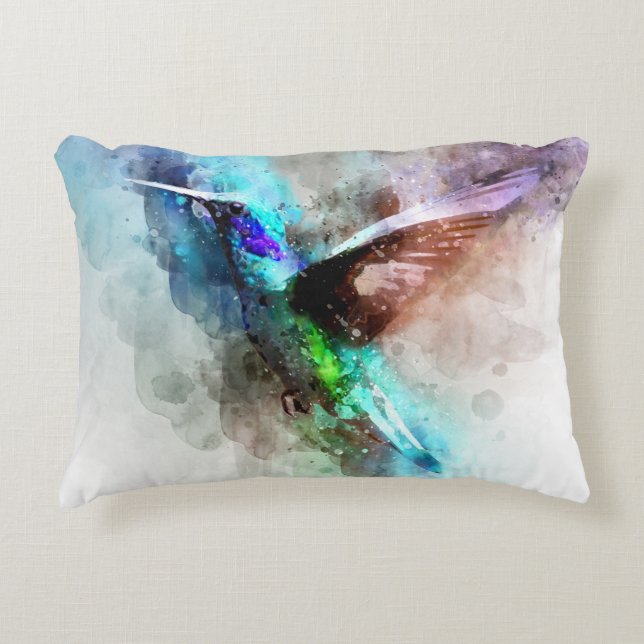 Hummingbird Decorative Cushion (Front)